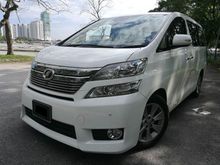 TOYOTA VELLFIRE 3.5 VL LOW MILEAGE PILOT SEATS SUNROOF MOONROOF POWER BOOT