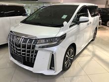 2019 Toyota Alphard 2.5 G S C Package MPV jbl sound system