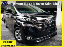 2016 Toyota Vellfire 2.5 X SPEC 8 SEATER UNREG