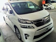 2014 Toyota Vellfire 2.4 Z G Edition MPV,SUNROOF MARCH PROMOTION