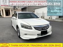 2012 Honda Accord 2.0(A) VTI-L Facelift Mugen RR Body Kit 1 YEAR WARRANTY LIKE NEW TIPTOP CAREFUL 1 OWNER ACCIDENT FREE
