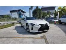 2017 Lexus LC 500 5.0 Sports+, Mark Levinson Sound system, Two-tone interior (black and red), Alcantara roof, Retractable spoiler, Alcantara roof