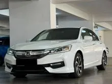 2018 HONDA ACCORD 2.0 VTi-L FACELIFT (A) FREE WARRANTY/FULL LEATHER SEAT/POWER SEAT/REVERSE CAMERA/MUTLIFUCTION STEERING/KEYLESS/PUSH START