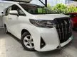 Recon 2019 Toyota Alphard 2.5 X PACKAGE *8 SEATER * 2 POWER DOOR * TOYOTA SAFETY SENSING * NEW FACELIFT ** PROMOTION DEAL ** (UNREGISTERED) - Cars for sale