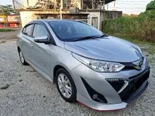2019 Toyota Vios 1.5 E Sedan AUTO STILL SERVICE AT TOYOTA SERVICE CENTER FULL SERVICE RECORD 360 CAMERA DASH CAM BODY KIT PUSH START NEW MODEL