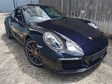 2016 Porsche 911 3.0 Carrera S With Sport Chrono,Sport,PASM,Exhaust,Sport Plus Mode,Black Colour And Black Interior,