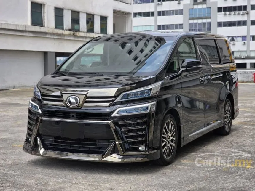 2017 Toyota Vellfire ZG MPV