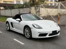 2021 Porsche 718 Boxter Sport Chrono (Sport Exhaust, 7k only) NEW CAR CONDITION
