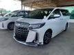 Recon 2019 Toyota Alphard 2.5 G S C Package MPV - Cars for sale