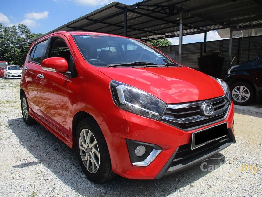 2017 perodua axia 998cc av (a) leather seat keyless