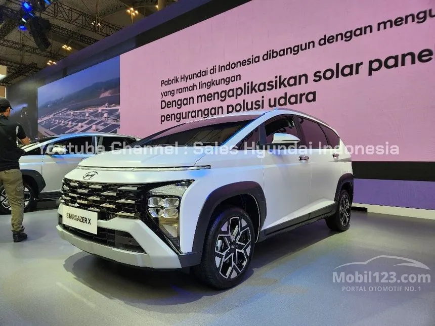 Jual Mobil Hyundai Stargazer X 2023 Style 1.5 di DKI Jakarta Automatic Wagon Putih Rp 285.600.000