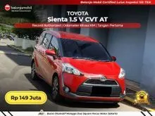 2018 Toyota Sienta 1.5 V MPV CVT AT 2018/2019 [ GARANSI 5TH ]