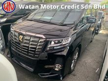 2017 Toyota Alphard 2.5 SA Type Black Special Edition UNREGISTER Local KL AP Price Negotiable Warranty Provided