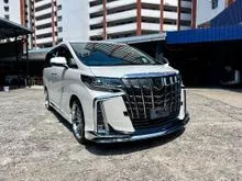 2021 Toyota Alphard 2.5 S 8 Seater Modelista Aerokit 20 Inch Wheels