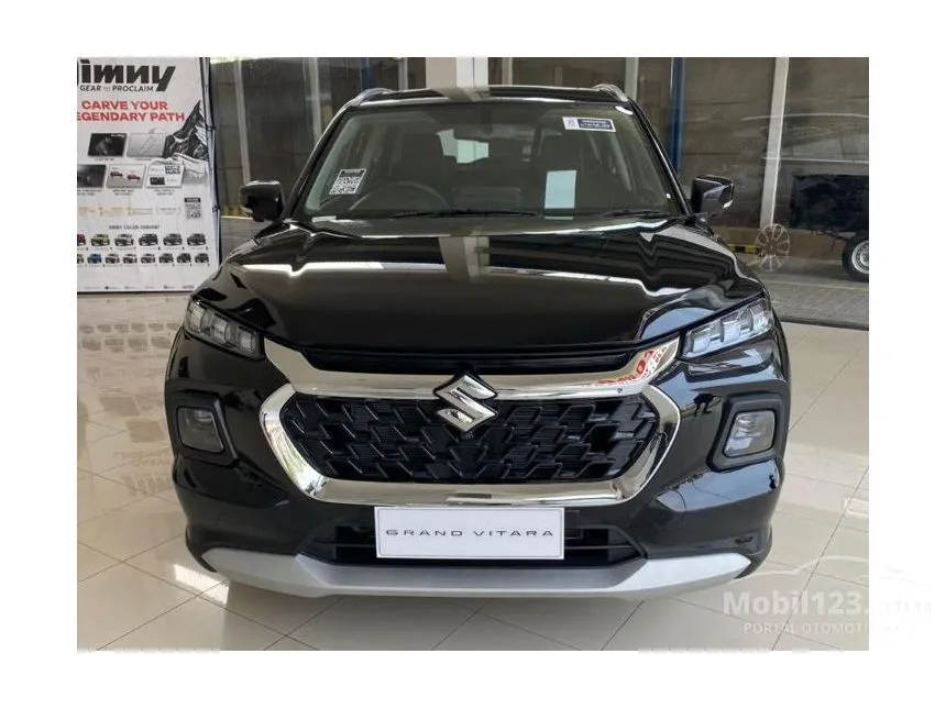 Jual Mobil Suzuki Grand Vitara 2024 MHEV GX 1.5 di Banten Automatic SUV Hitam Rp 378.100.000