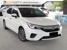 2021 Honda City 1.5 E Hatchback TRUE YEAR MAKE FULL SERVICE RECORD UNDER HONDA LOW MILEAGE 45K ONE OWNER WARRANTY