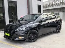 2024 Nissan Almera 1.0 VLP Black Series (A) Full Service Record 50k+KM, Under Warranty 08/2029 Year, 2 Tone Leather Seat, Push Start, Pre-Crash, Sedan