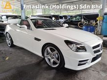 2015 Mercedes-Benz SLK200 2.0 Convertible PANAROMIC ROOF RED COLOUR BUCKET LEATHER SEATS PRICE INCLUSIVE SST FREE WARRANTY