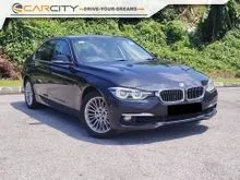2016 BMW 318i 1.5 Luxury 1Y-WARRANTY ORI PAINT 1 OWNER BLACK INTERIOR
