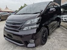 2011 Toyota Vellfire 2.4 Z platinum MPV 7 seater 2 power door power boot