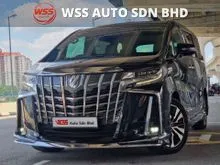 2018 Toyota Alphard 3.5 FACELIFT BSM DIM / FREE WARRANTY AND TINTED / CAN MAX LOAN / LOW MILEAGE / FLOOD & ACCIDENT FREE / VIEW TO BELIEVE