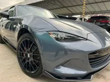 2022 Mazda Roadster 2.0 RF MANUAL, CONVERTIBLE HARD TOP, BOSE SOUND SYSTEM, 2 DOOR, 2 SEATER, BLACK INTERIOR, LEATHER ALCANTARA SEAT, KEYLESS PUSH STA