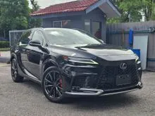 2023 Lexus RX 350 2.4 F Sport Handling SUV NEW YEAR PROMOTION 10 YEARS WARRANTY UNLIMITED MILEAGE