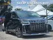Recon 2021 Toyota Alphard 2.5 SC Package MPV full Spec..unregester..recond..ready stock - Cars for sale