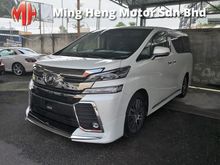 2016 Toyota Vellfire 2.5 ZG Edition MPV - PREMIUM UNREG -