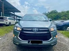 2018 Toyota Innova 2.0 X MPV