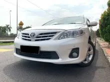 2013 Toyota Corolla Altis 1.8 E Sedan / FREE WARRANTY / FREE FIRST SERVICE / ONE OWNER CAR / ORI LOW MILEAGE / HIGH LOAN TO GO / PROMOSI RAYA