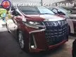 Recon 2021 Toyota Alphard 2.5 SA S UNREG,8 SEATERS,SUNROOF,3 POWER DRS & BOOT,LEATHER SEAT,360 CAMERA,FRONT BACK MONITOR SET,PRE CRASH & ETC,FREE GIFTS - Cars for sale