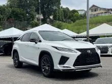 2022 Lexus RX 300 2.0 F Sport SUV PANORAMIC ROOF 360 CAMERA BSM HUD POWER BOOT