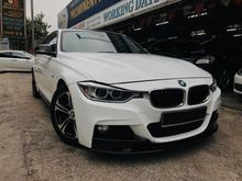 BMW 320I M-SPORT 1 YEAR WARRANTY 2014,M-SPORT STEERING,M-SPORT BUMPERS,FULL LEATHER SEATS,CRYSTAL WHITE IN COLOUR,MEMORY SEATS,ONE DATIN OWNER