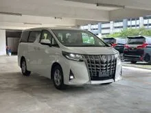 2022 TOYOTA ALPHARD 2.5L X *BEIGE INTERIOR / FREE 6 YEARS WARRANTY INCLUDE AIRCOND