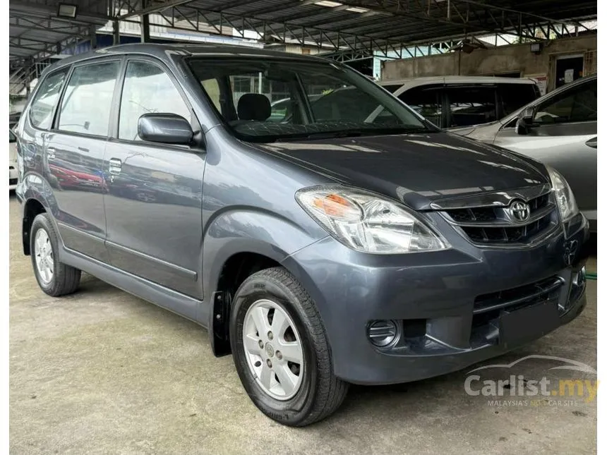 2011 Toyota Avanza E MPV