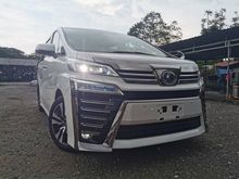 2019 Toyota Vellfire 2.5 MPV ZG 3LED SUNROOF FULL SPEC LOW MILLAGE
