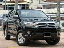 2018 Toyota Hilux 2.4 G Dual Cab ,1 OWNER,LOW MILEAGE,FREE 3 YRS WARRANTY *GUARANTEE No Accident/No Total Lost/No Flood & 5 Day Money back Guarantee*