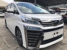 2018 Toyota Vellfire 2.5 NEW FACELIFT 3EYE LED UNREG