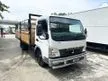 Used 2016/17 Mitsubishi Fuso FE83PE 3 Ton 14 Feet Wooden Cargo 5000KG Lorry Original Tip Top Condition