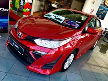 2019 Toyota Vios 1.5 J, E, G Sedan Raya Offer