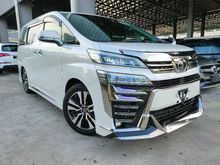 2018 Toyota Vellfire 2.5 ZG 3LED PCS LTA Pilot Seat Modelistakits Unregister