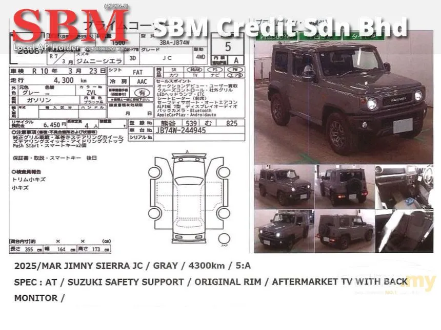 2025 Suzuki Jimny ALLGRIP PRO Rhino Edition SUV