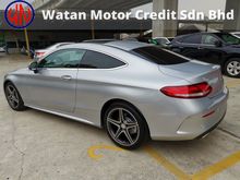 2016 Mercedes-Benz C200 2.0 Coupe AMG Unregister 1 YEAR WARRANTY
