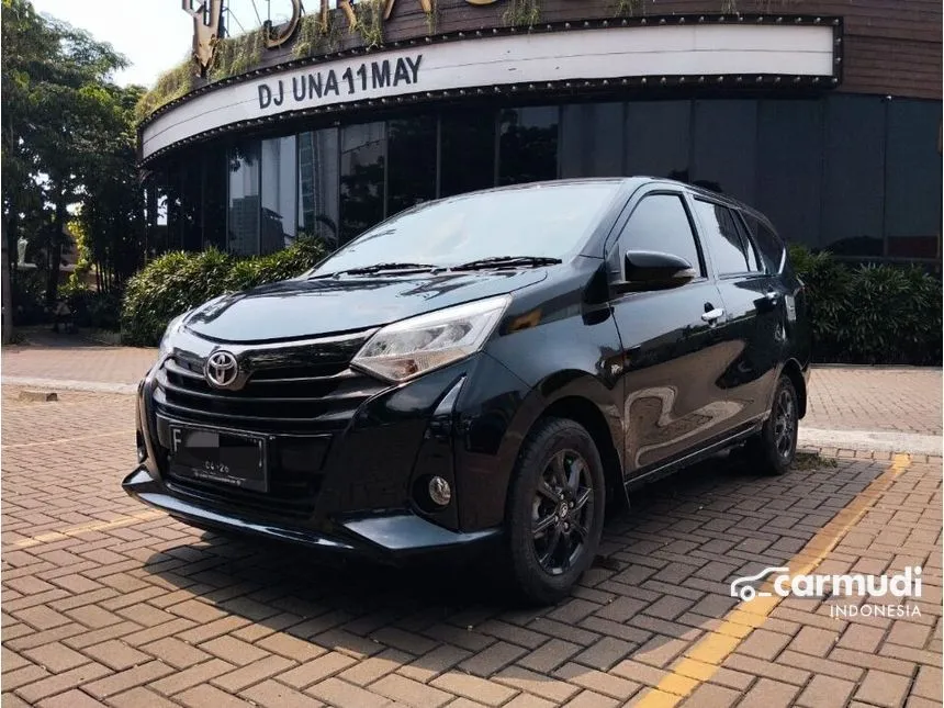 Jual Mobil Toyota Calya 2021 G 1.2 di Jawa Barat Automatic MPV Hitam Rp 124.500.000