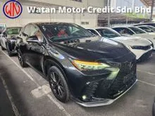 2023 Lexus NX 350 F Sport Red Leather Seat Interior (Grade 4.5) 2.4 Turbo Full LED Head Up Display 360 Surround Camera Ambient Light NX350 F Sport