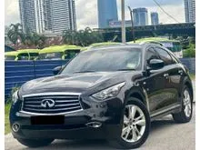 YEAR MADE 2015 INFINITI QX70 3.7 GT PREMIUM SUV ONE OWNER ON TIME SERVICE LOW MILEAGE SUNROOF POWERBOOT KEYLESS ENTRY PUSH START
