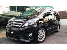 2013 Toyota Alphard 2.4 SC NFL MEMORY PILOT 2PDR PBOOT CMONITOR RCAM