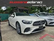 2020 Mercedes-Benz E300 AMG Premium Plus Coupe Unreg - Japan Spec. 360 Camera. Burmester. Panroof