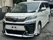 Recon 2019 Toyota Vellfire 2.5 Vellfire ZA Modelista DIM BSM Sunroof